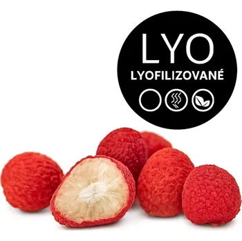 Sušené ovoce Healthy Way Lyofilizované mrazem sušené liči 40g