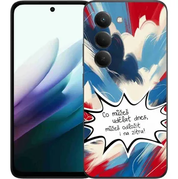 Pouzdro na mobilní telefon Gelový kryt mmCase na Xiaomi Redmi 15 4G/5G (171mm) - vtipný text 9 bílé pozadí