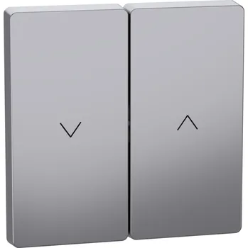 vypínač MEG3855-6036 Klapka pro žaluziový ovl., stainless, Schneider Electric