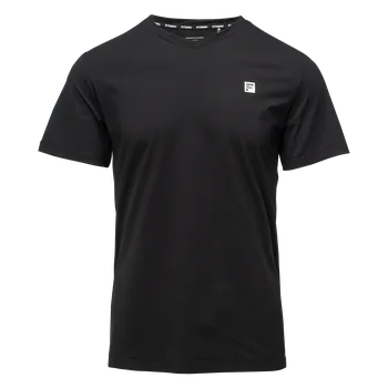 Pánské tričko Pánské Tričko s krátkým rukávem FITANU FARN VNECK M000280524 – Černá S
