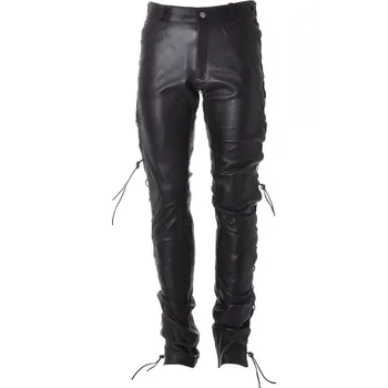 Moto kalhoty Kalhoty kožené šněrovací, ROLEFF, pánské (Velikost: 60)