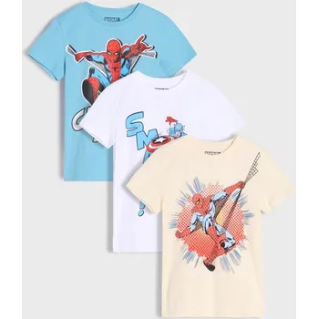 Chlapecké spodní prádlo Sinsay - Sada 3&nbsp;triček Marvel - vícebarevná - 786EF-MLC - 786EF-MLC-98