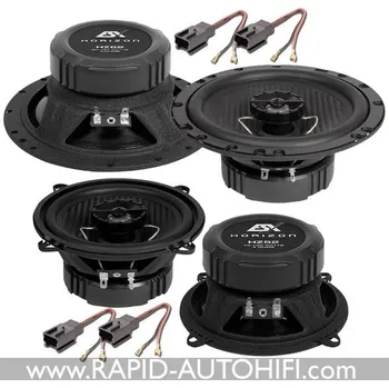 Auto Hi-Fi Reproduktory CITROEN Xsara Picasso ESX HZ62 HZ52 Přední+Zadní sada s redukcemi