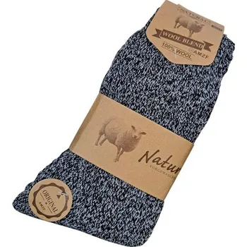Pánské ponožky Pánské ponožky z ovčí vlny 3 páry mix barev 39-42
