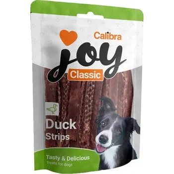 Pamlsek pro psa Calibra Joy Dog Classic Duck Strips 250g NEW