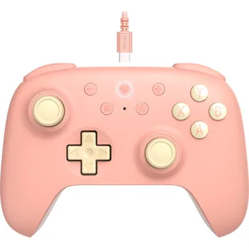 Herní ovladač 8BitDo Ultimate 2C Wired Pad Peach Hall-Effect (PC/Android)