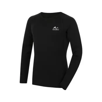 Pánské termo spodky Husky Mertee M black XXXL; Černá triko + DÁREK DLE VÝBĚRU!