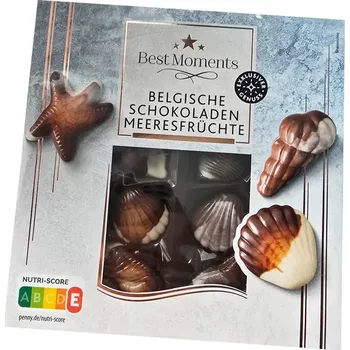 Bonboniéra Best Moments Belgische Schokoladen Meeresfrüchte 250 g