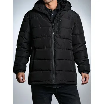 Sinsay - Prošívaná bunda - černá - 260EU-99X - 260EU-99X-XL