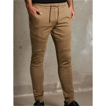 Pánské oblečení Sinsay - Kalhoty joggers - hnědá - 451FB-84X - 451FB-84X-28