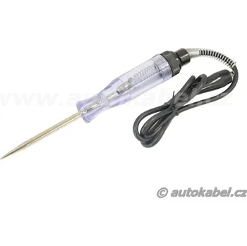 Zkoušečka Autoelektrikářská zkoušečka velká, žárovková 12 - 24V DC