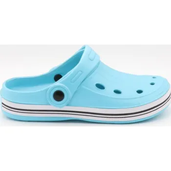 Dámské žabky SAMLUX® Dámské clogsy 2018A light blue Barva: Blue, Velikost: 42