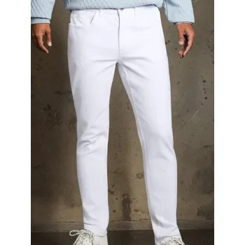 Pánské džíny Sinsay - Džíny slim - bílá - 479FB-00J - 479FB-00J-364