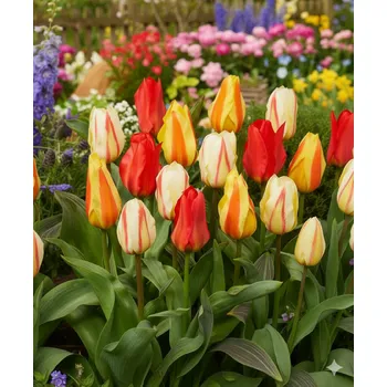 Semeno Mix greigii tulipánů 50 ks Velikost hlíz: 10/11