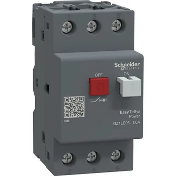 modulární přístroj a rozvaděč GZ1LE06 Easy TeSys Power Magnetic 1.6A, Schneider Electric