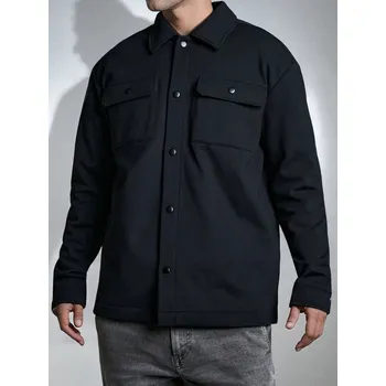 Pánská mikina Sinsay - Baseballová mikina - černá - 966EU-99X - 966EU-99X-XL