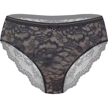 Souprava dámského spodního prádla Dámské krajkové kalhotky Marc&André W25-0693 grafit velikost 44