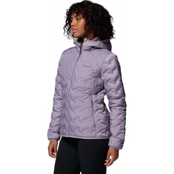 Dámská bunda Dámská bunda Columbia Delta Ridge™ II Down Hooded Jacket Velikost: M / Barva: fialová