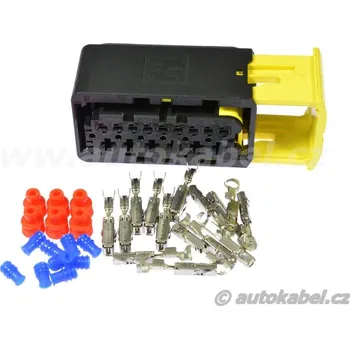 Elektrický konektor Sada konektoru TE, MCP 15F / 6x2,8 + 9x1,5