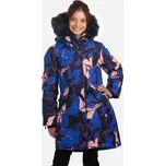 Dívčí zimní kabát Huppa Vivian 2 parka blue pattern velikost 128