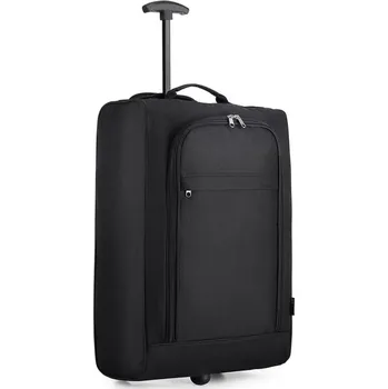 Černý cestovní látkový kufr/kabela Ancu