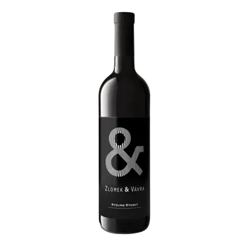 Ryzlink rýnský 2024, pozdní sběr, Víno Zlomek & Vávra, suché