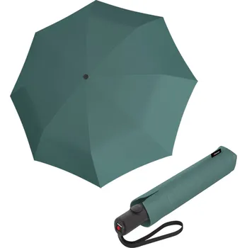 Deštník Knirps RE³ Duomatic Solid agave - lehký skládací deštník