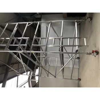 Lešení Pojízdné hliníkové lešení UTS - výška 5,2 m - Rozměry: 1.45 m x 3.2 m x 4.2 m (š/d/v)