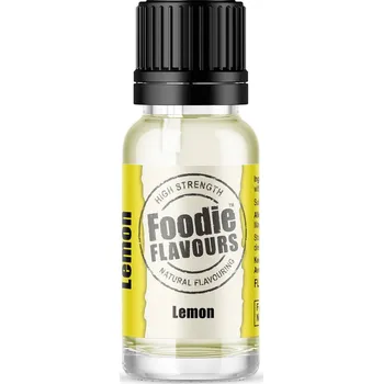 Foodie Flavours Přírodní koncentrované aroma 15ml citrón | Skvělé pro Váš domácí dort