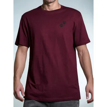 Oblečení a móda Sinsay - Tričko - burgundy - 823GP-83X - 823GP-83X-XS