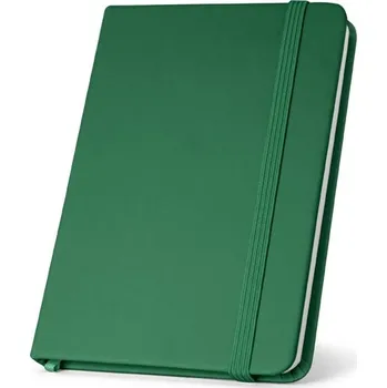 Zápisník MEYER. Kapesní zápisník z PU s hladkými listy - Zelená