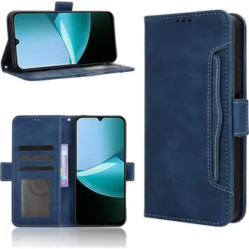 Pouzdro na tablet VSECHNONAMOBIL 121825 SLOT Peněženkový obal pro POCO C85 modrý