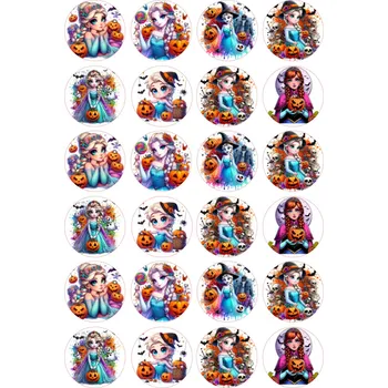 Jedlá dekorace na dort HALLOWEEN-89 Materiál: Jedlý papír