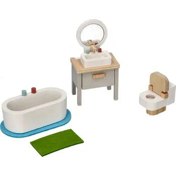 Domeček pro panenku Nábytek do domečku pro panenky Koupelna