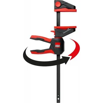 Truhlářská svěrka Bessey EZ360S-11SET - Sada jednoručních svěrek EZ360S délka 110 mm vyložení 40 mm s otočnou rukojetí (sada 2 ks)