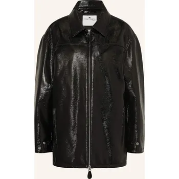 Dámský blejzr Courrèges Dámská Bunda V Koženém Vzhledu, černá, 34