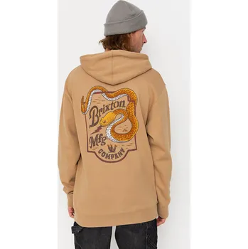 Pánská mikina Brixton Rothwell HD (sand) M, žlutá