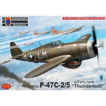 Plastikový model 1:72 Republic P-47C-2/5 "Thunderbolt" with Ferry tank