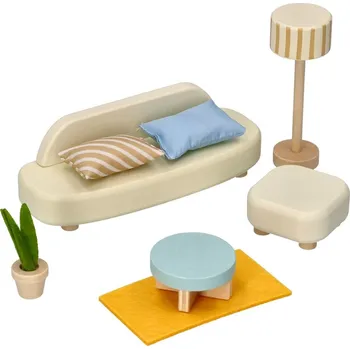 Domeček pro panenku Nábytek do domečku pro panenky Obývací pokoj