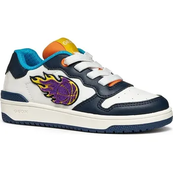 Chlapecké tenisky Dětské tenisky Geox WASHIBA bílá barva, J56LQB.000BC J56LQB.000BC.28.35 00X, EUR 28