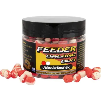 Nástraha Carpservis Feeder Balanc DUO - 45 g/Jahoda-Česnek