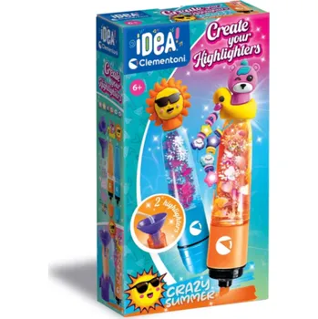 kreativní sada CLEMENTONI IDEA Kreativní sada pro výrobu zvýrazňovačů Summer