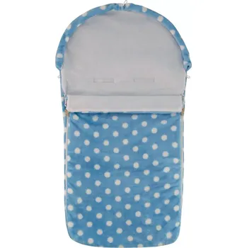 Fusak ESITO | Autofusak Magna puntík - puntík modrá / 85 x 42 cm