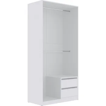 Šatní skříň Marek Skříň 100 bez dveří Tres 12 Vyber provedení: Bílá