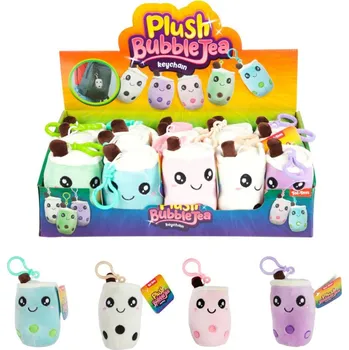 plyšák Teddies Přívěsek hrneček plyš 8x11 cm 5 barev (1 ks)