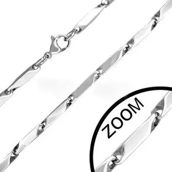 Řetízek Řetízek ocel hranoly 97 (Řetízky z chirurgické oceli)