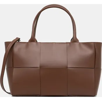 Kožená kabelka Answear.LAB SR11ML hnědá 82X, vel. ONE SIZE