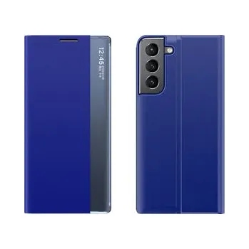 New Sleep Case etui do Samsung Galaxy S23 pokrowiec z klapką podstawka niebieskie