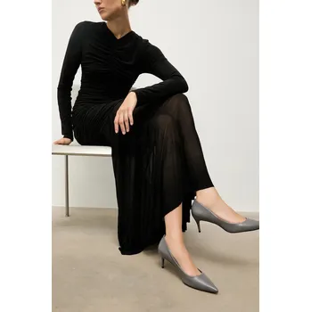 Dámské lodičky Kožené lodičky Answear.LAB šedá barva 439012D 90X, EUR 36