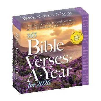 Kalendář CAL 26 365 BIBLE VERSES A YEAR (BOX)(Kalendář)